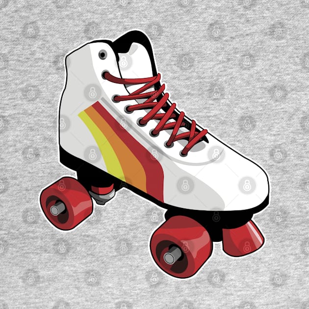 Retro Roller Skate by Styleuniversal